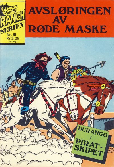 Cover for Ranchserien (Illustrerte Klassikere / Williams Forlag, 1968 series) #91