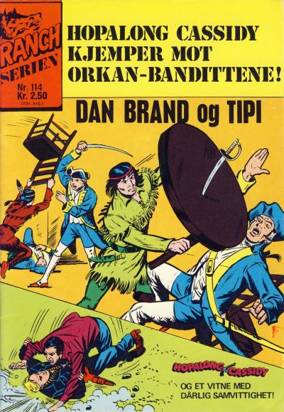 Cover for Ranchserien (Illustrerte Klassikere / Williams Forlag, 1968 series) #114