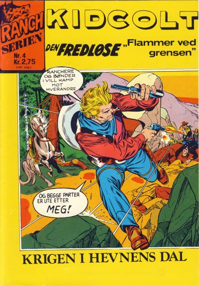 Cover for Ranchserien (Illustrerte Klassikere / Williams Forlag, 1968 series) #4 [1974]