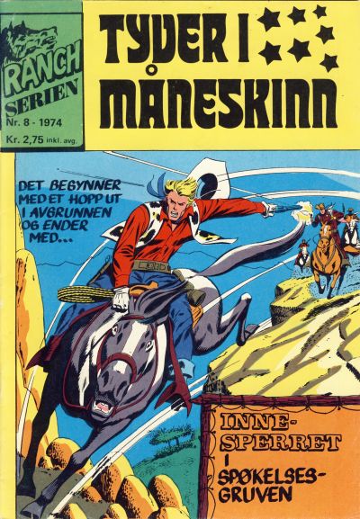 Cover for Ranchserien (Illustrerte Klassikere / Williams Forlag, 1968 series) #8/1974
