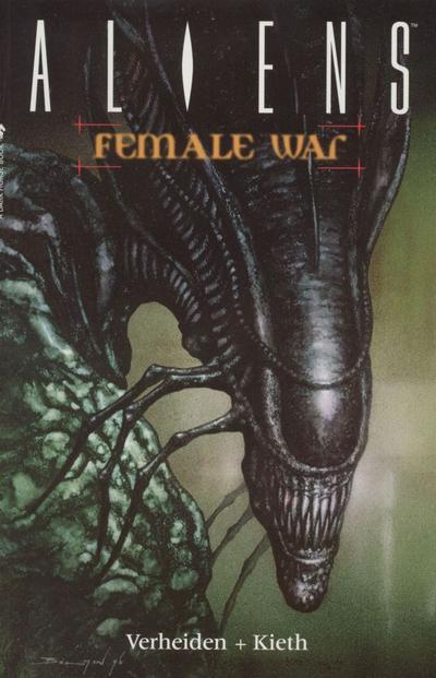 Cover for Aliens: Female War (Dark Horse, 1996 series) 