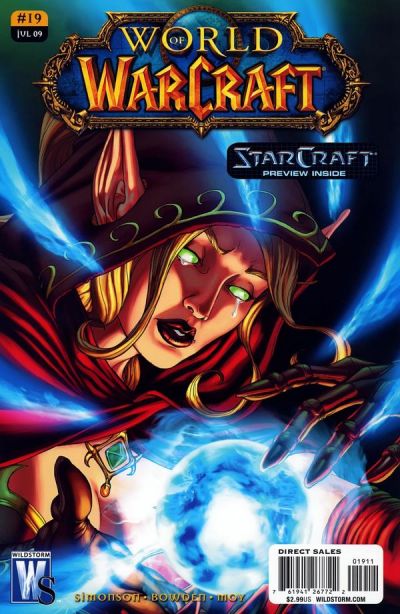 Cover for World of Warcraft (DC, 2008 series) #19
