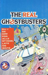 Cover Thumbnail for The Real Ghostbusters [gratisutgave] (Lyche/Atlantic Forlag, 1989 series) 
