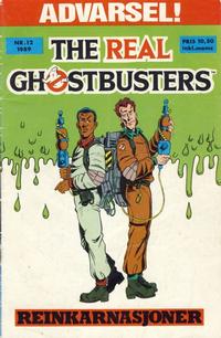 Cover Thumbnail for The Real Ghostbusters (Atlantic Forlag, 1988 series) #12/1989