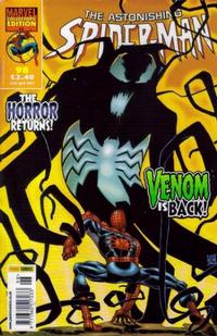 Cover for Astonishing Spider-Man (Panini UK, 1995 series) #98