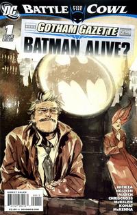 Cover Thumbnail for Gotham Gazette: Batman Alive? (DC, 2009 series) #1