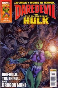 Cover Thumbnail for The Mighty World of Marvel (Panini UK, 2003 series) #33