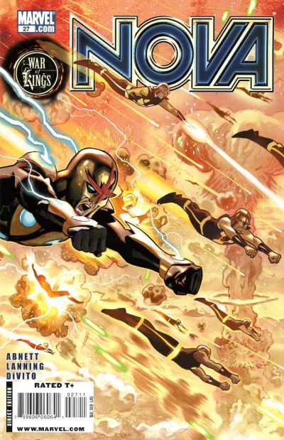 Cover for Nova (Marvel, 2007 series) #27