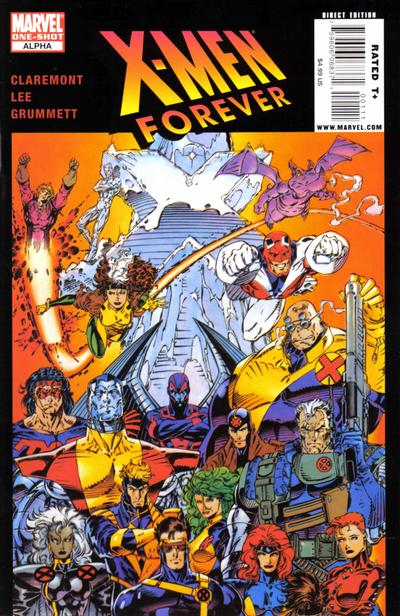 Cover for X-Men Forever Alpha (Marvel, 2009 series) #1 [Top Variant]