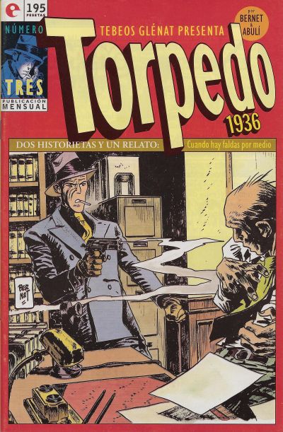 Cover for Tebeos Glenat presenta Torpedo 1936 (Ediciones Glénat España, 1994 series) #3
