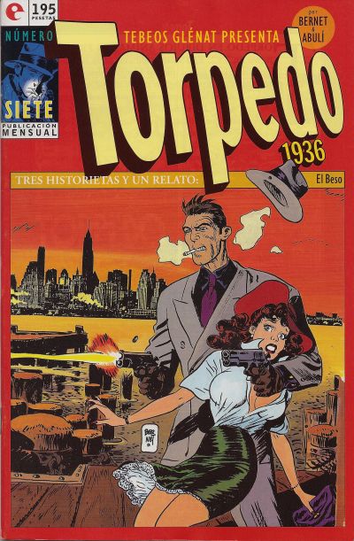 Cover for Tebeos Glenat presenta Torpedo 1936 (Ediciones Glénat España, 1994 series) #7