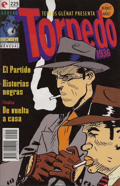 Cover for Tebeos Glenat presenta Torpedo 1936 (Ediciones Glénat España, 1994 series) #19