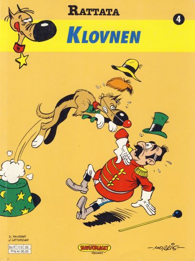Cover for Rattata (Hjemmet / Egmont, 1992 series) #4 - Klovnen