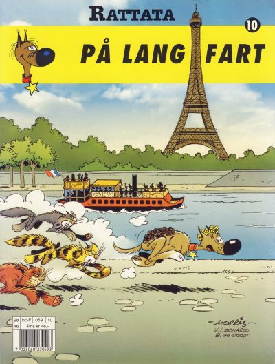 Cover for Rattata (Hjemmet / Egmont, 1992 series) #10 - På langfart