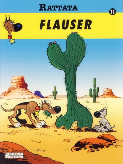 Cover for Rattata (Hjemmet / Egmont, 1992 series) #11 - Flauser