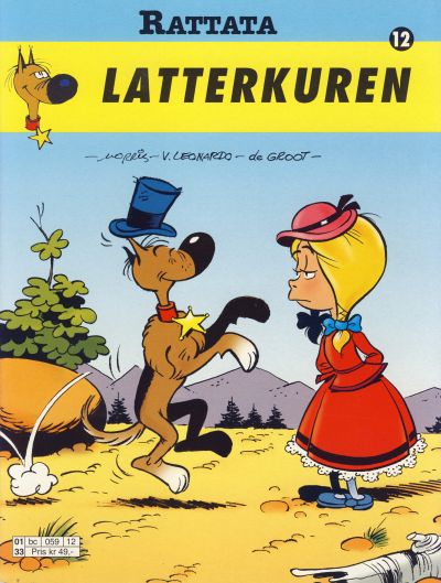 Cover for Rattata (Hjemmet / Egmont, 1992 series) #12 - Latterkuren