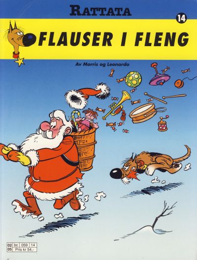 Cover for Rattata (Hjemmet / Egmont, 1992 series) #14 - Flauser i fleng