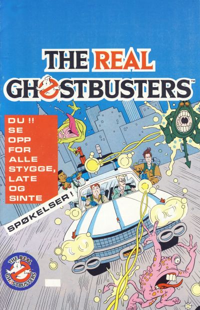 Cover for The Real Ghostbusters [gratisutgave] (Lyche/Atlantic Forlag, 1989 series) 