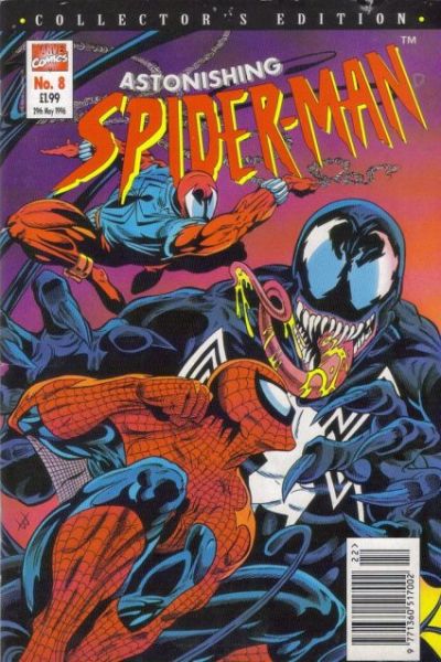 Cover for Astonishing Spider-Man (Panini UK, 1995 series) #8
