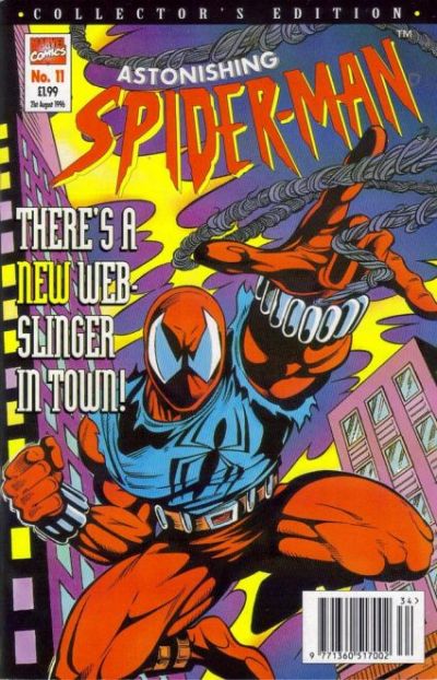 Cover for Astonishing Spider-Man (Panini UK, 1995 series) #11