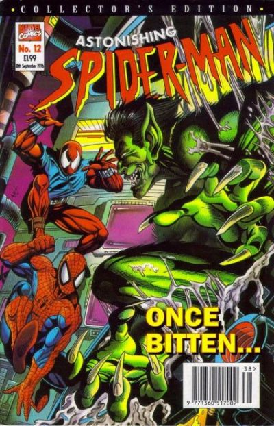 Cover for Astonishing Spider-Man (Panini UK, 1995 series) #12