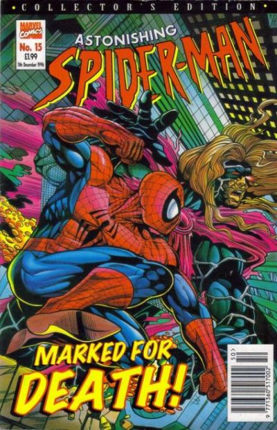 Cover for Astonishing Spider-Man (Panini UK, 1995 series) #15