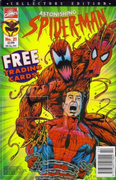 Cover for Astonishing Spider-Man (Panini UK, 1995 series) #21