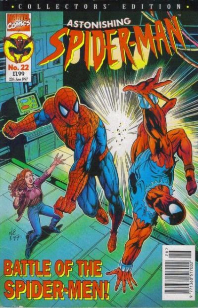 Cover for Astonishing Spider-Man (Panini UK, 1995 series) #22