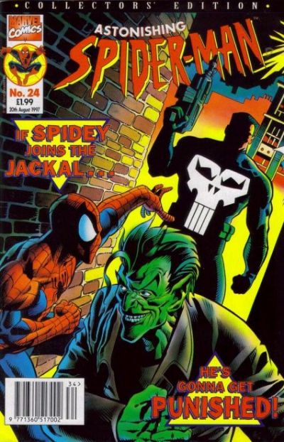 Cover for Astonishing Spider-Man (Panini UK, 1995 series) #24