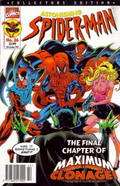 Cover for Astonishing Spider-Man (Panini UK, 1995 series) #26