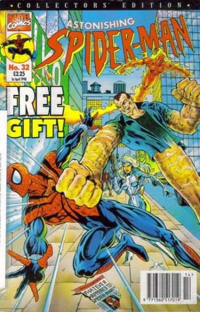 Cover for Astonishing Spider-Man (Panini UK, 1995 series) #32