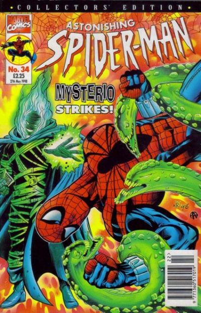 Cover for Astonishing Spider-Man (Panini UK, 1995 series) #34