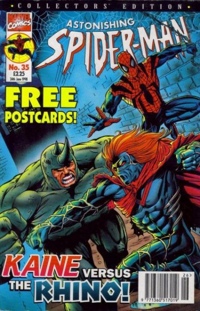 Cover for Astonishing Spider-Man (Panini UK, 1995 series) #35