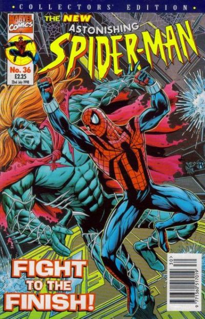 Cover for Astonishing Spider-Man (Panini UK, 1995 series) #36