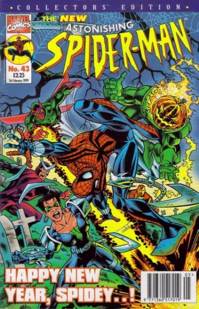 Cover for Astonishing Spider-Man (Panini UK, 1995 series) #43