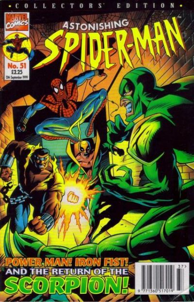 Cover for Astonishing Spider-Man (Panini UK, 1995 series) #51