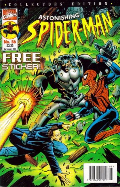 Cover for Astonishing Spider-Man (Panini UK, 1995 series) #56