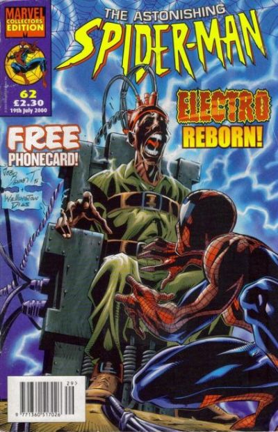 Cover for Astonishing Spider-Man (Panini UK, 1995 series) #62