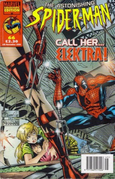 Cover for Astonishing Spider-Man (Panini UK, 1995 series) #66