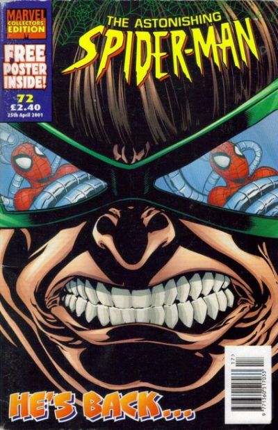Cover for Astonishing Spider-Man (Panini UK, 1995 series) #72