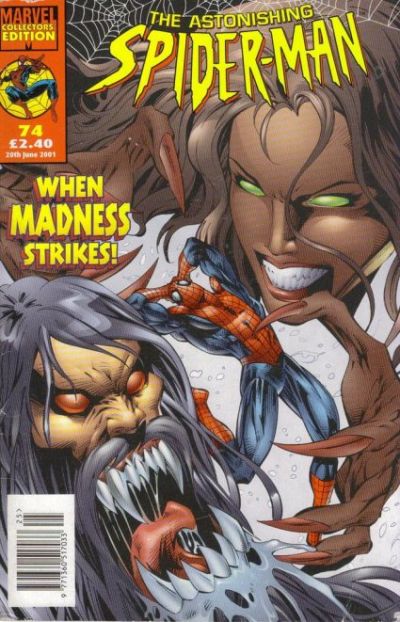 Cover for Astonishing Spider-Man (Panini UK, 1995 series) #74