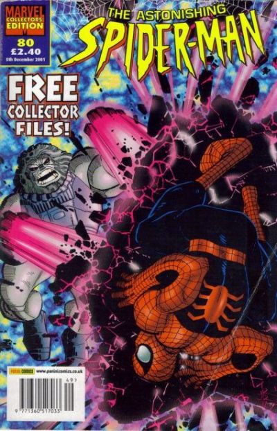 Cover for Astonishing Spider-Man (Panini UK, 1995 series) #80
