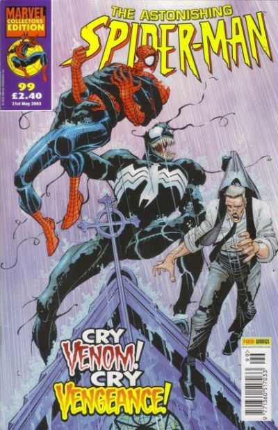 Cover for Astonishing Spider-Man (Panini UK, 1995 series) #99