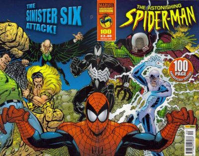 Cover for Astonishing Spider-Man (Panini UK, 1995 series) #100