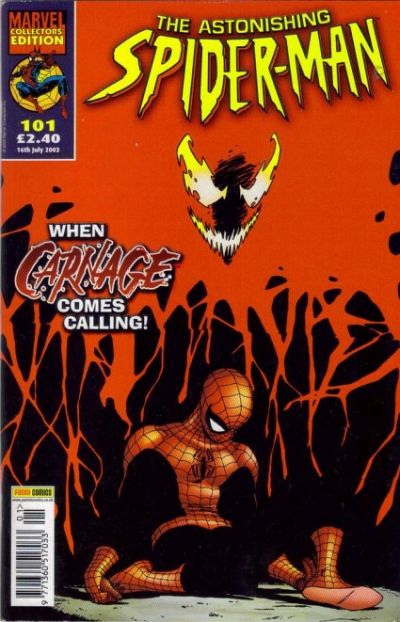Cover for Astonishing Spider-Man (Panini UK, 1995 series) #101