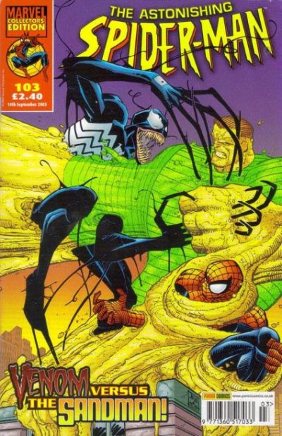 Cover for Astonishing Spider-Man (Panini UK, 1995 series) #103