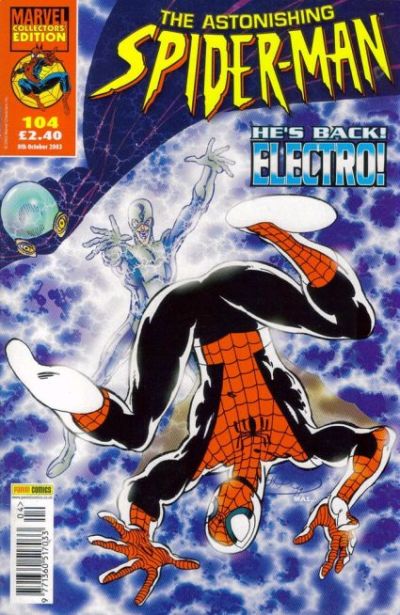 Cover for Astonishing Spider-Man (Panini UK, 1995 series) #104