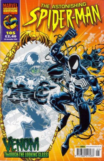 Cover for Astonishing Spider-Man (Panini UK, 1995 series) #105