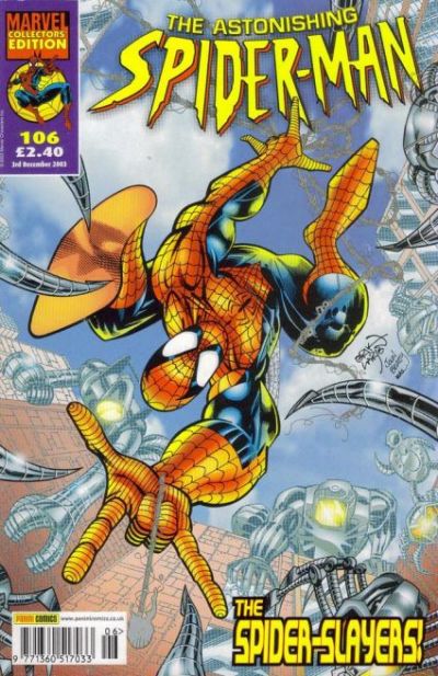 Cover for Astonishing Spider-Man (Panini UK, 1995 series) #106