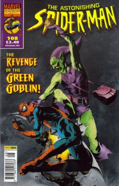 Cover for Astonishing Spider-Man (Panini UK, 1995 series) #108
